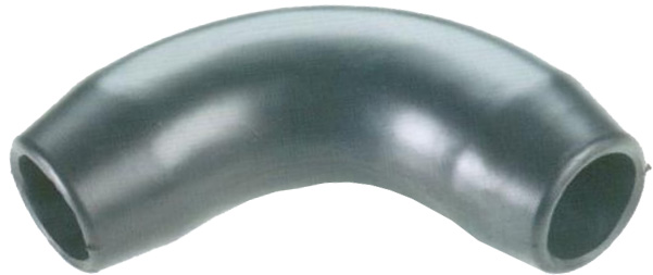 Koleno veliko guma fi 38 x 38 mm