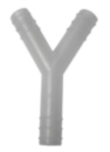 Razdelilec cevni Y 14 mm Razdelilec cevni Y 14 mm