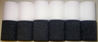 Gobice za mlekovod - fi 40 mm WS (6xbela + 6xčrna)