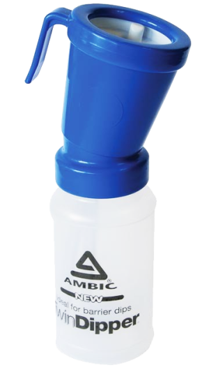DIP lonček z zaporo AMBIC TWIN DIPPER PLUS