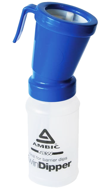 DIP lonček z zaporo AMBIC TWIN DIPPER PLUS