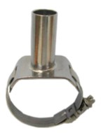 Vstopni priključek inox objemka fi 31-53mm/16x18mm Vstopni priključek inox objemka fi 31-53mm/16x18mm