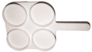 Testna plošča za mastitis reagent bela