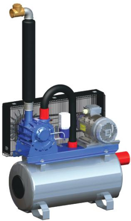 GPV 1500 Vakuumska črpalka s posodo 85 l (1500l) GPV 1500 Vakuumska črpalka s posodo 85 l (1500l)