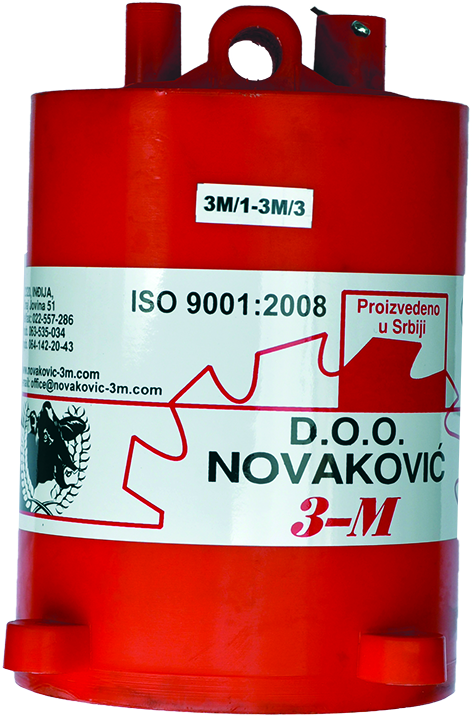 Virovitica - Valj batne črpalke s pokrovom