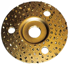 Brusna plošča za obdelavo parkljev fi 115 mm