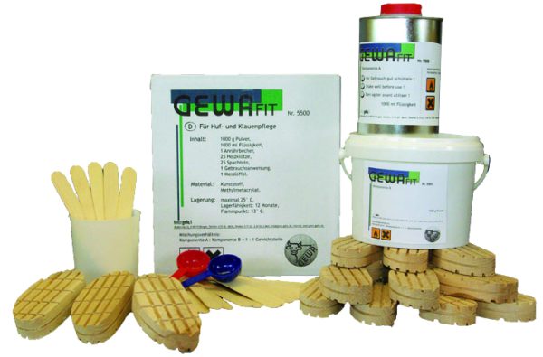 GEWA FIT komplet 25/1 za korekcijo prakljev