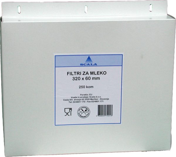 Filtri za mleko šivani 620x60 mm 200/1