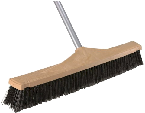 Metla dvoriščna 60 cm z ročajem