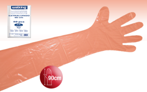 Rokavice POLIETILENE 90 cm -50/1 Rokavice POLIETILENE 90 cm -50/1