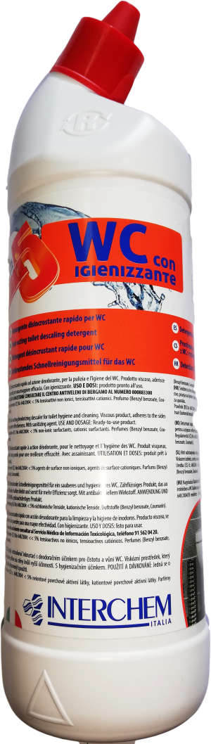 UNI5 WC CON IGIENIZZANTE - 750 ml UNI5 WC CON IGIENIZZANTE - 750 ml
