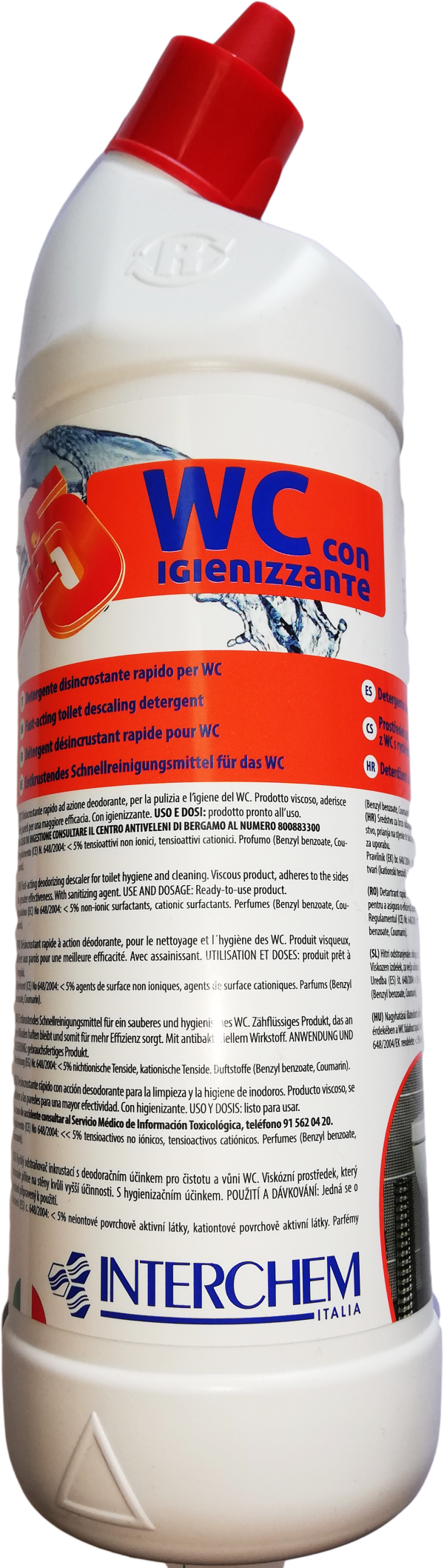 UNI5 WC CON IGIENIZZANTE - 750 ml
